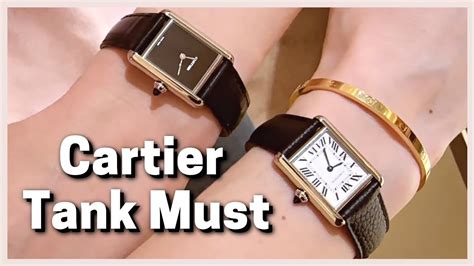 cartier tank must lm|cartier tank must vs francaise.